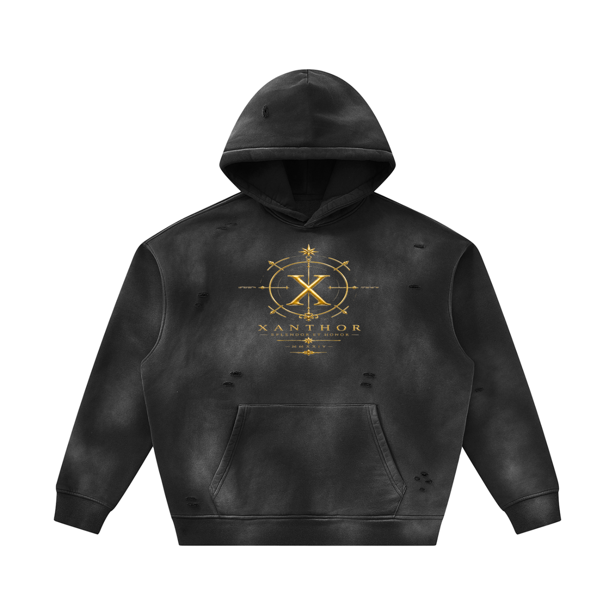 xanthor,hoodie,sunfade,vintage,oversized,premium,luxury,streetwear,fleece,unisex,Pullover,Kaputzenpulli