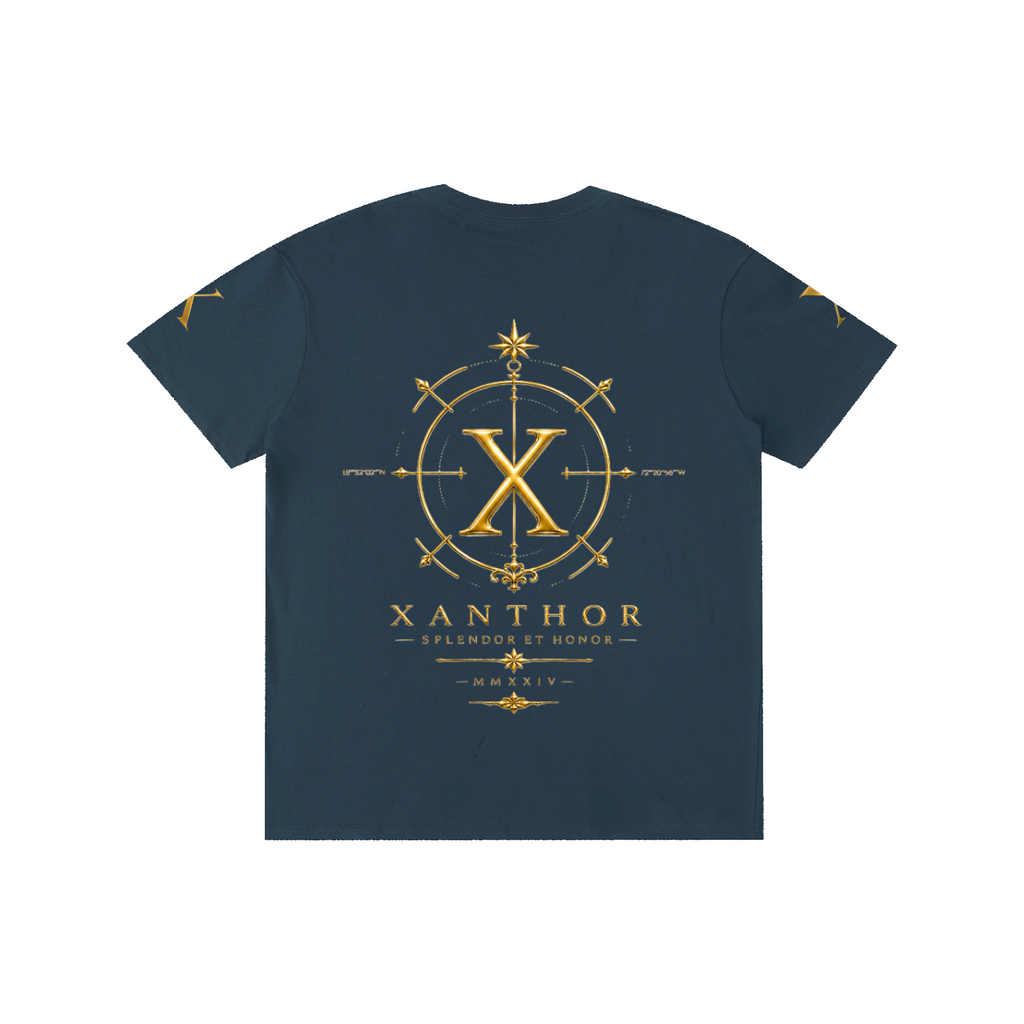xanthor,Baumwolle,tshirt,basic,essential,unisex,streetwear,premium,alltag,sommer