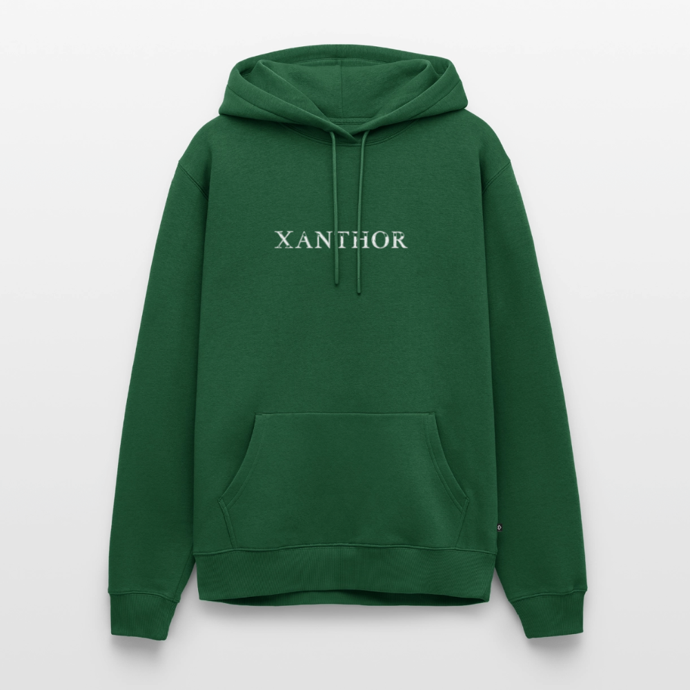 XANTHOR Herren Premium Hoodie – Signature Edition - bottle green