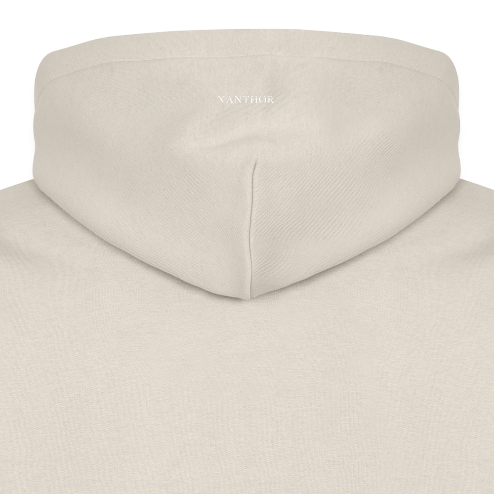 XANTHOR Herren Premium Hoodie – Signature Edition - beige