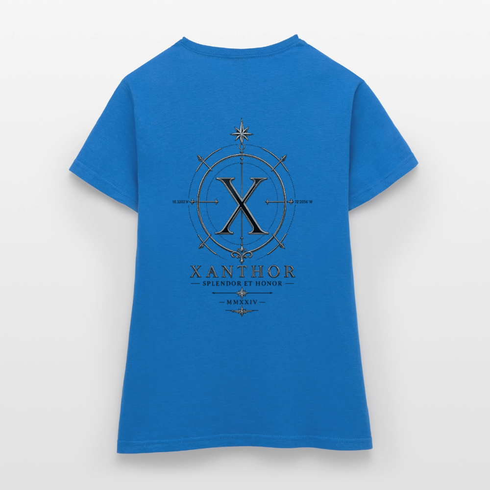 XANTHOR Damen T-Shirt – Signature Edition - royal blue