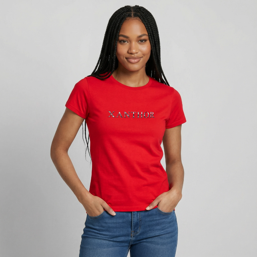 XANTHOR Damen T-Shirt – Signature Edition - red