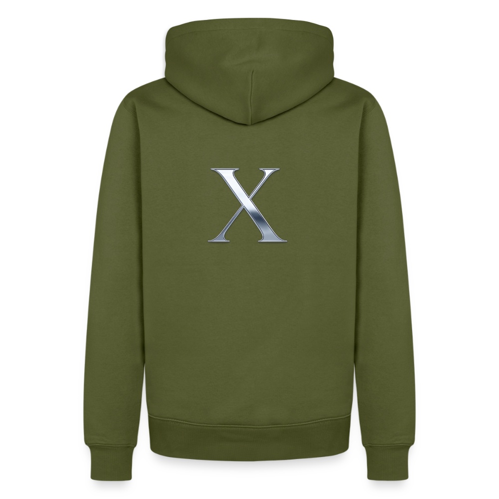 XANTHOR Herren Premium Hoodie – Signature Edition - khaki