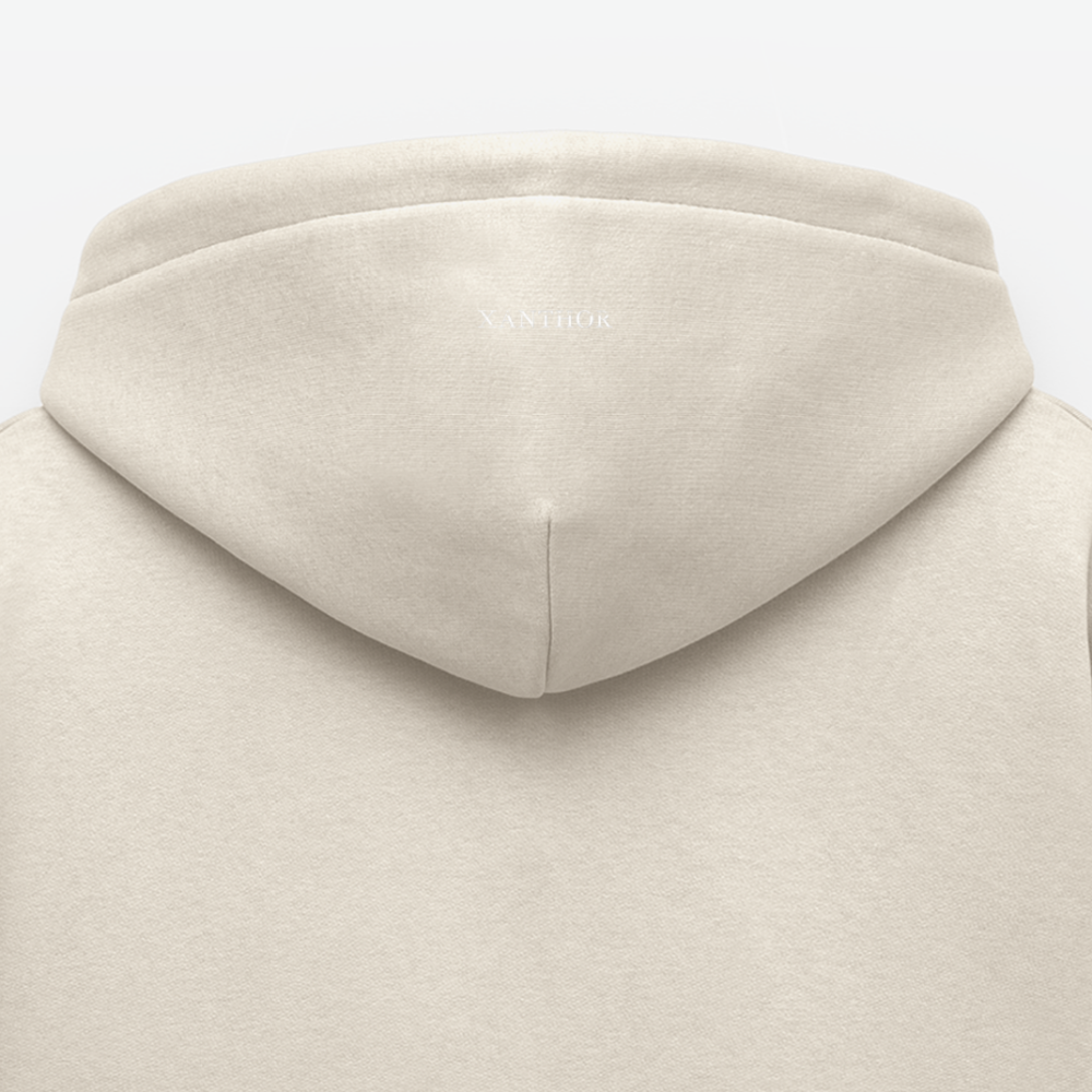 XANTHOR Herren Premium Hoodie – Signature Edition - beige