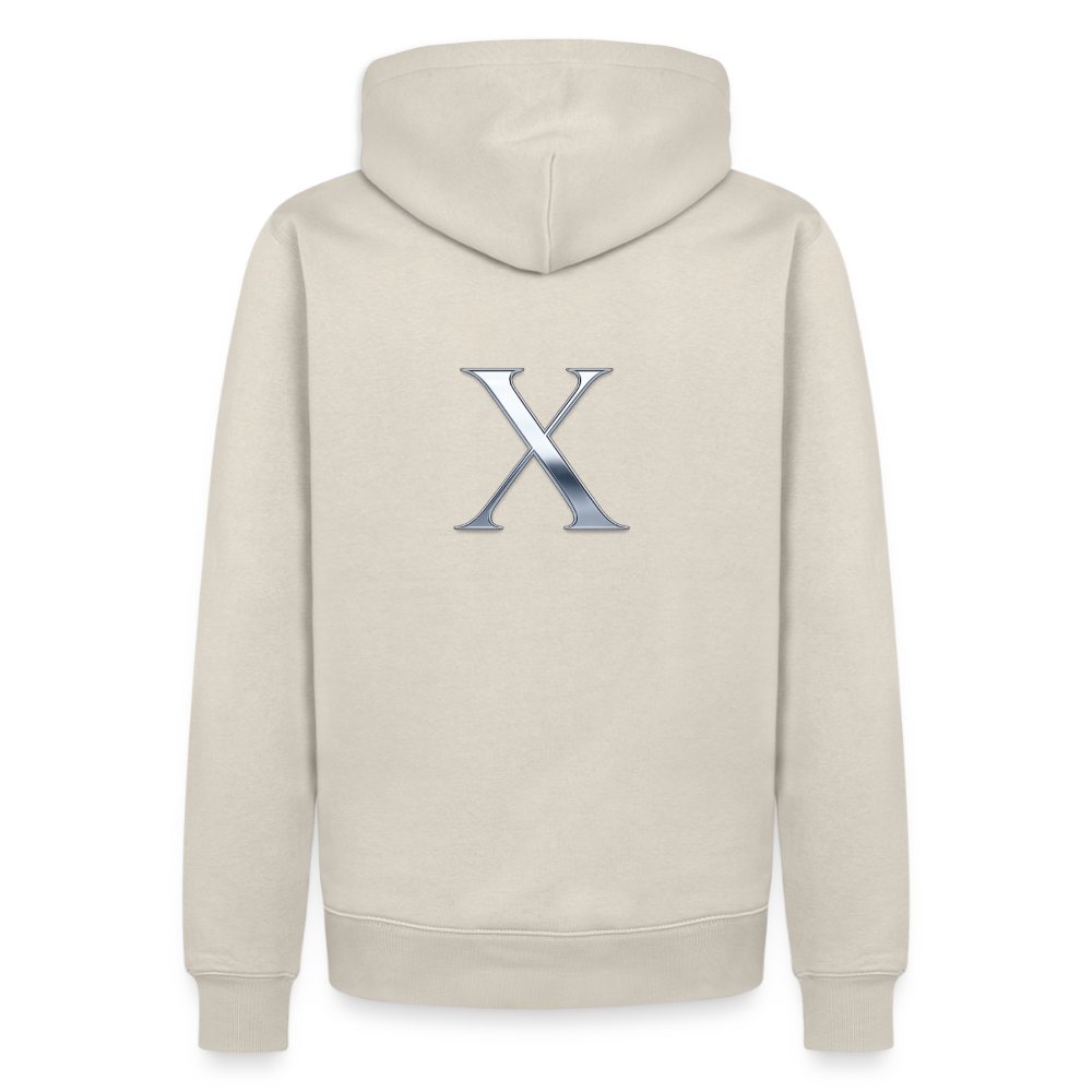 XANTHOR Herren Premium Hoodie – Signature Edition - beige