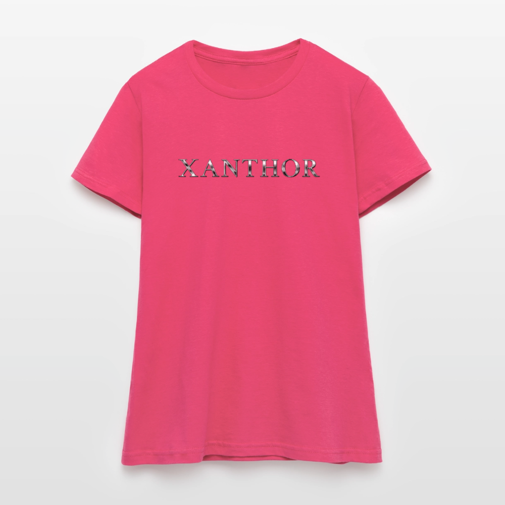 XANTHOR Damen T-Shirt – Signature Edition - azalea