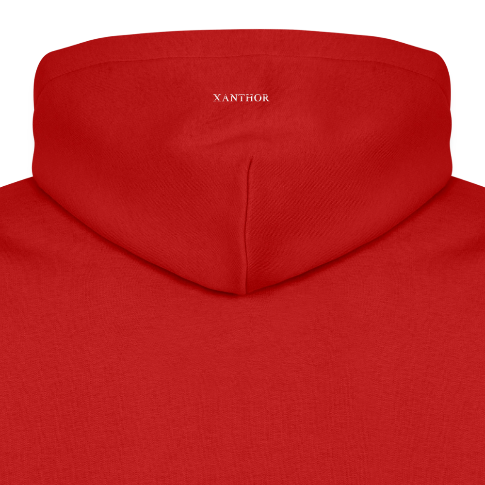 XANTHOR Herren Premium Hoodie – Signature Edition - red