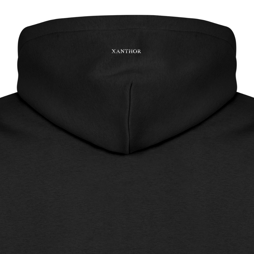 XANTHOR Herren Premium Hoodie – Signature Edition - black