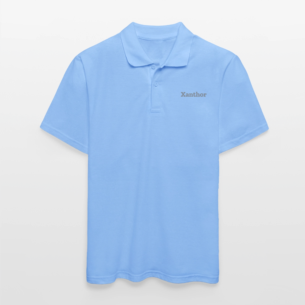 XANTHOR Herren Poloshirt – Signature Edition - sky blue