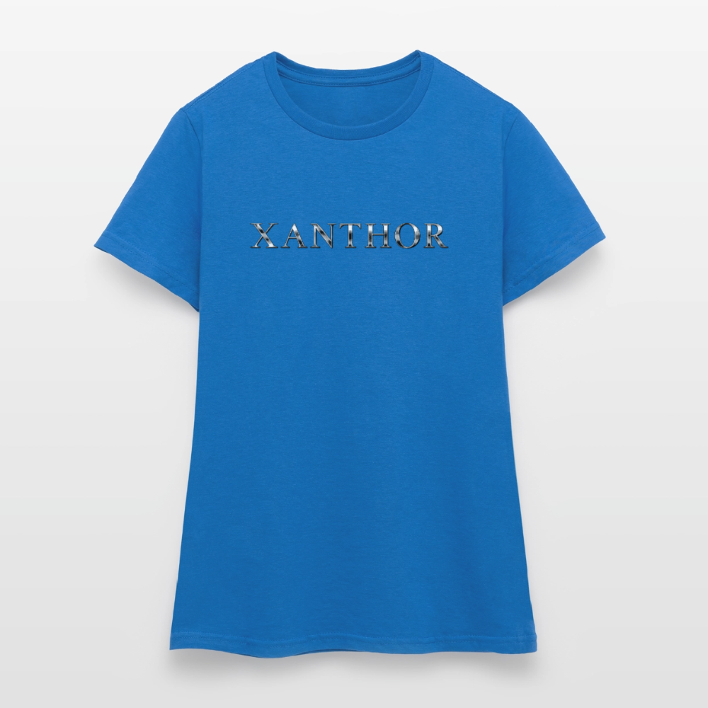 XANTHOR Damen T-Shirt – Signature Edition - royal blue
