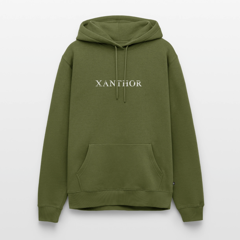 XANTHOR Herren Premium Hoodie – Signature Edition - khaki