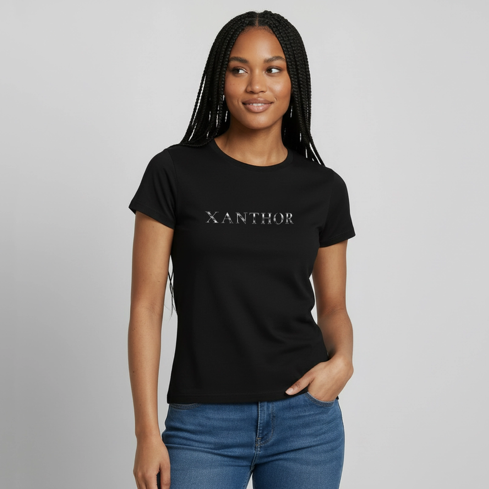 XANTHOR Damen T-Shirt – Signature Edition - black