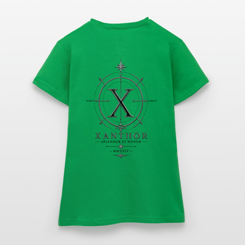 XANTHOR Damen T-Shirt – Signature Edition - kelly green