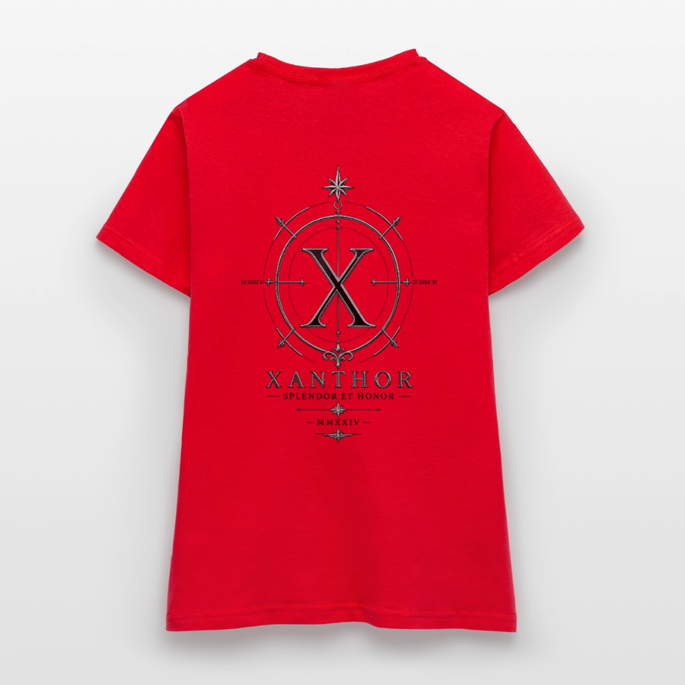 XANTHOR Damen T-Shirt – Signature Edition - red