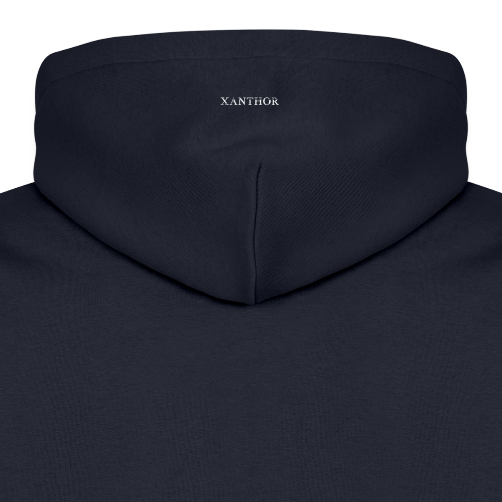 XANTHOR Herren Premium Hoodie – Signature Edition - navy