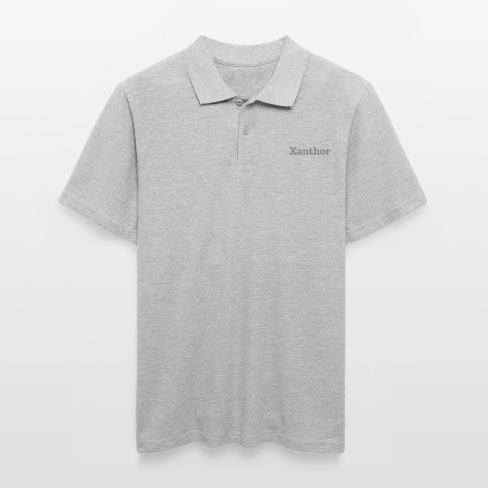 XANTHOR Herren Poloshirt – Signature Edition - heather grey