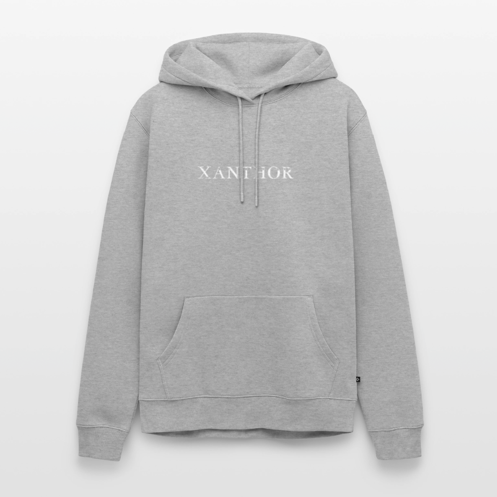 XANTHOR Herren Premium Hoodie – Signature Edition - heather grey