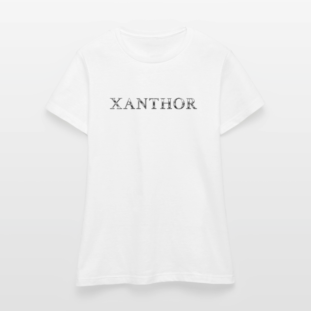XANTHOR Damen T-Shirt – Signature Edition - white