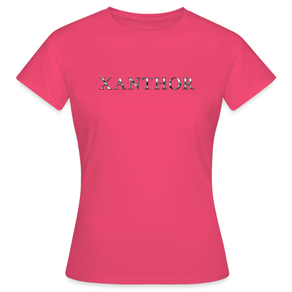 XANTHOR Damen T-Shirt – Signature Edition - azalea