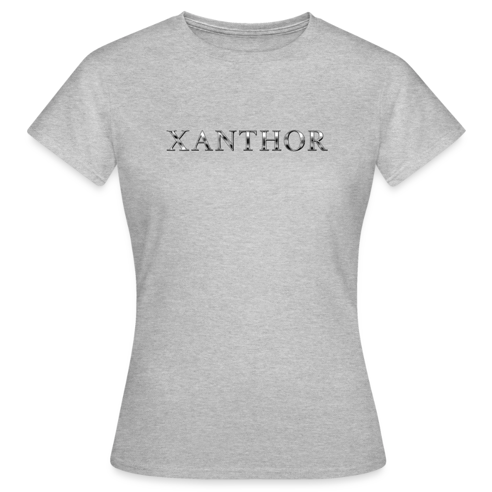 XANTHOR Damen T-Shirt – Signature Edition - heather grey