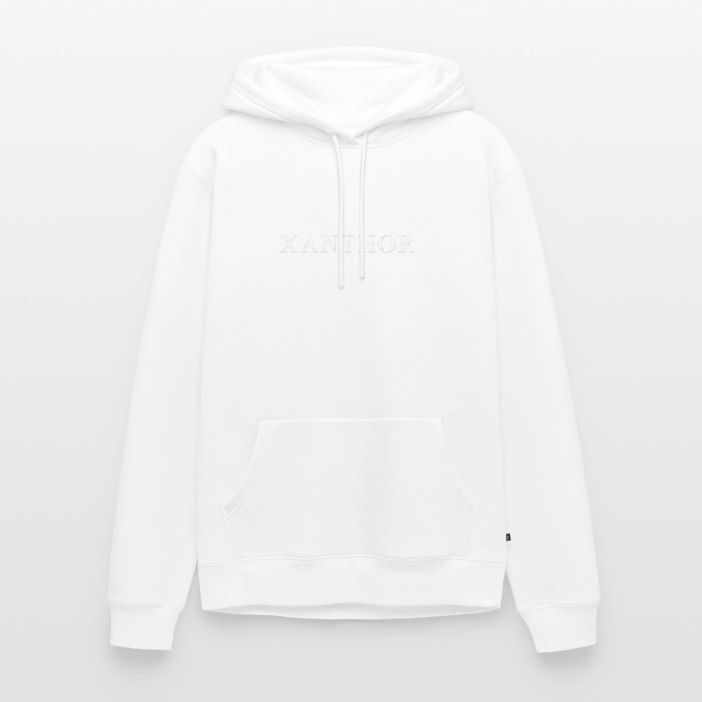 XANTHOR Herren Premium Hoodie – Signature Edition - white