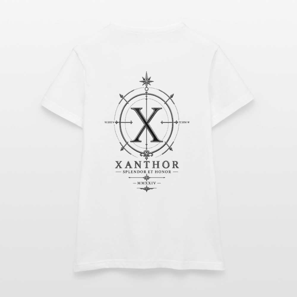 XANTHOR Damen T-Shirt – Signature Edition - white