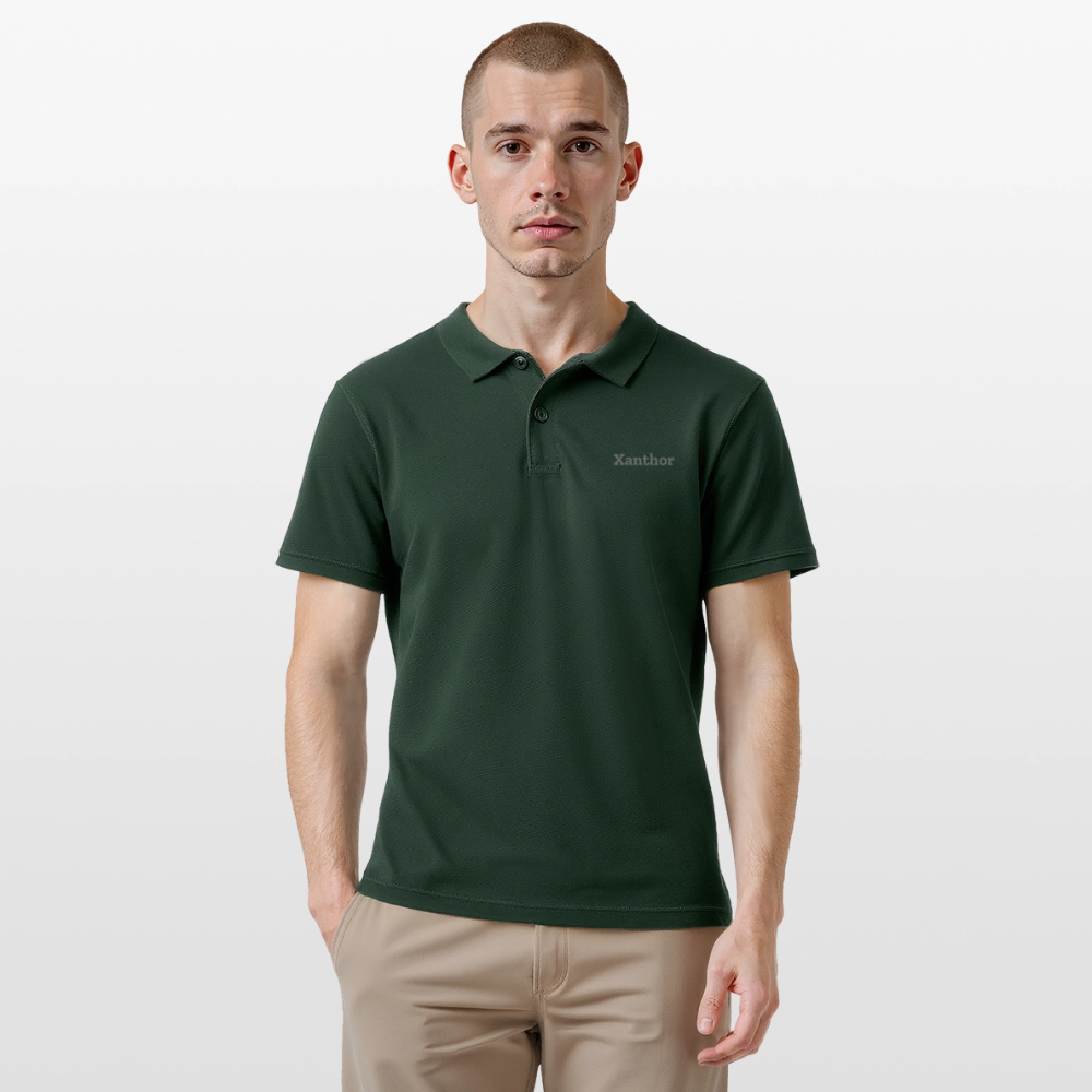 XANTHOR Herren Poloshirt – Signature Edition - forest green