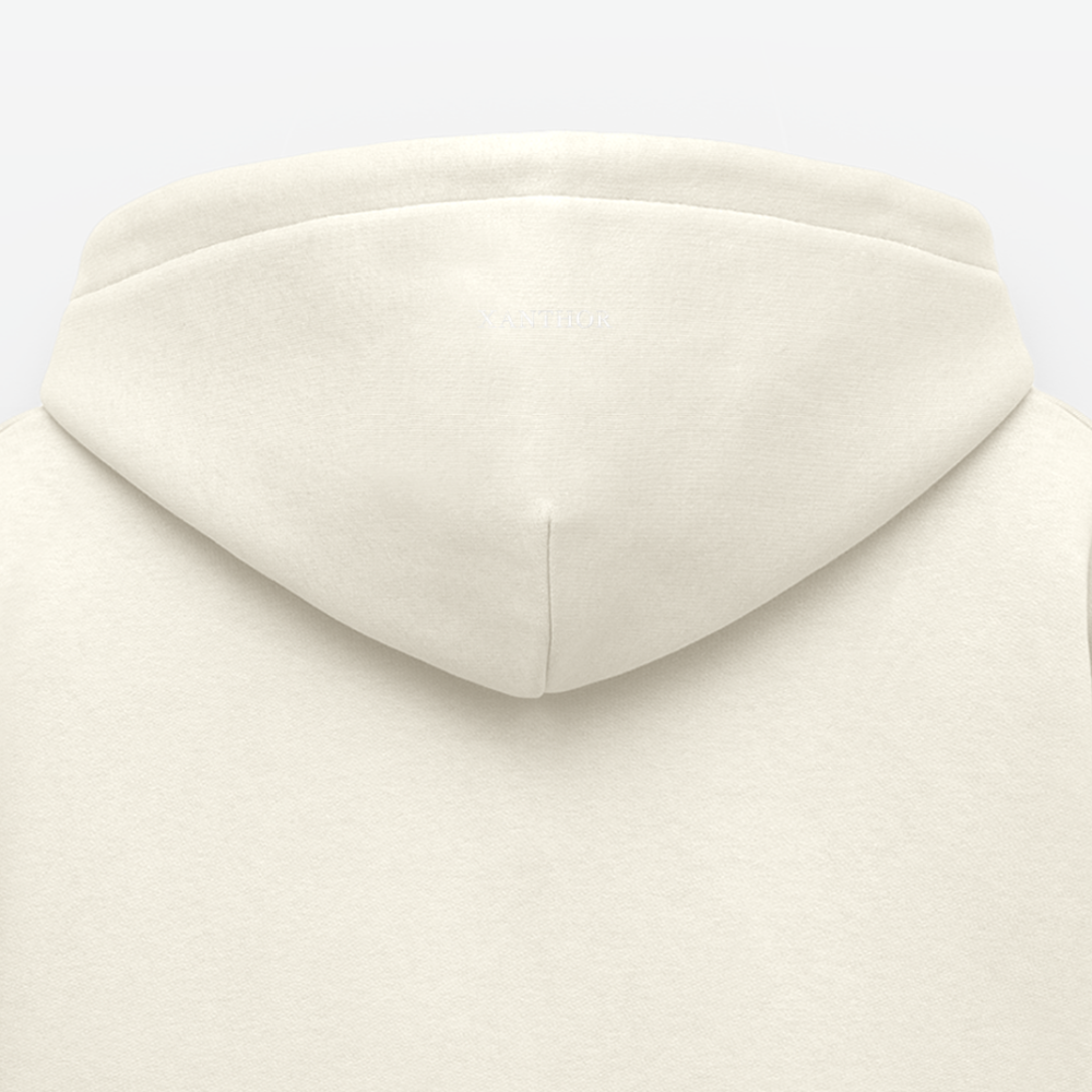 XANTHOR Herren Premium Hoodie – Signature Edition - off white