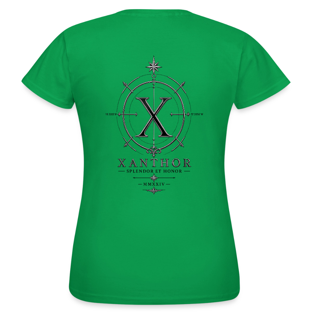 XANTHOR Damen T-Shirt – Signature Edition - kelly green