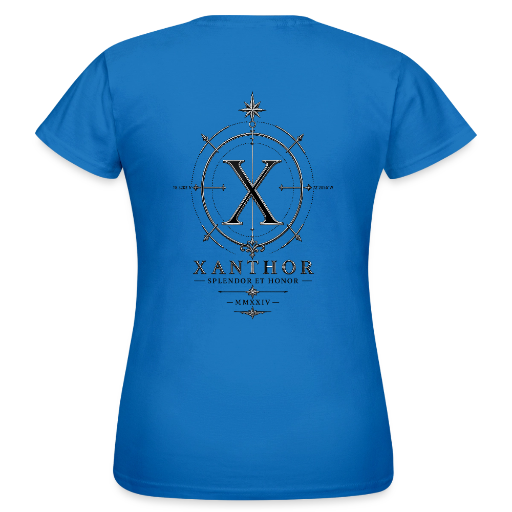 XANTHOR Damen T-Shirt – Signature Edition - royal blue
