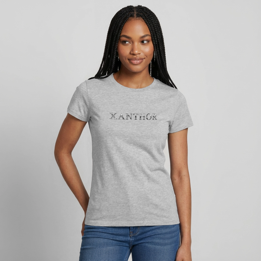 XANTHOR Damen T-Shirt – Signature Edition - heather grey