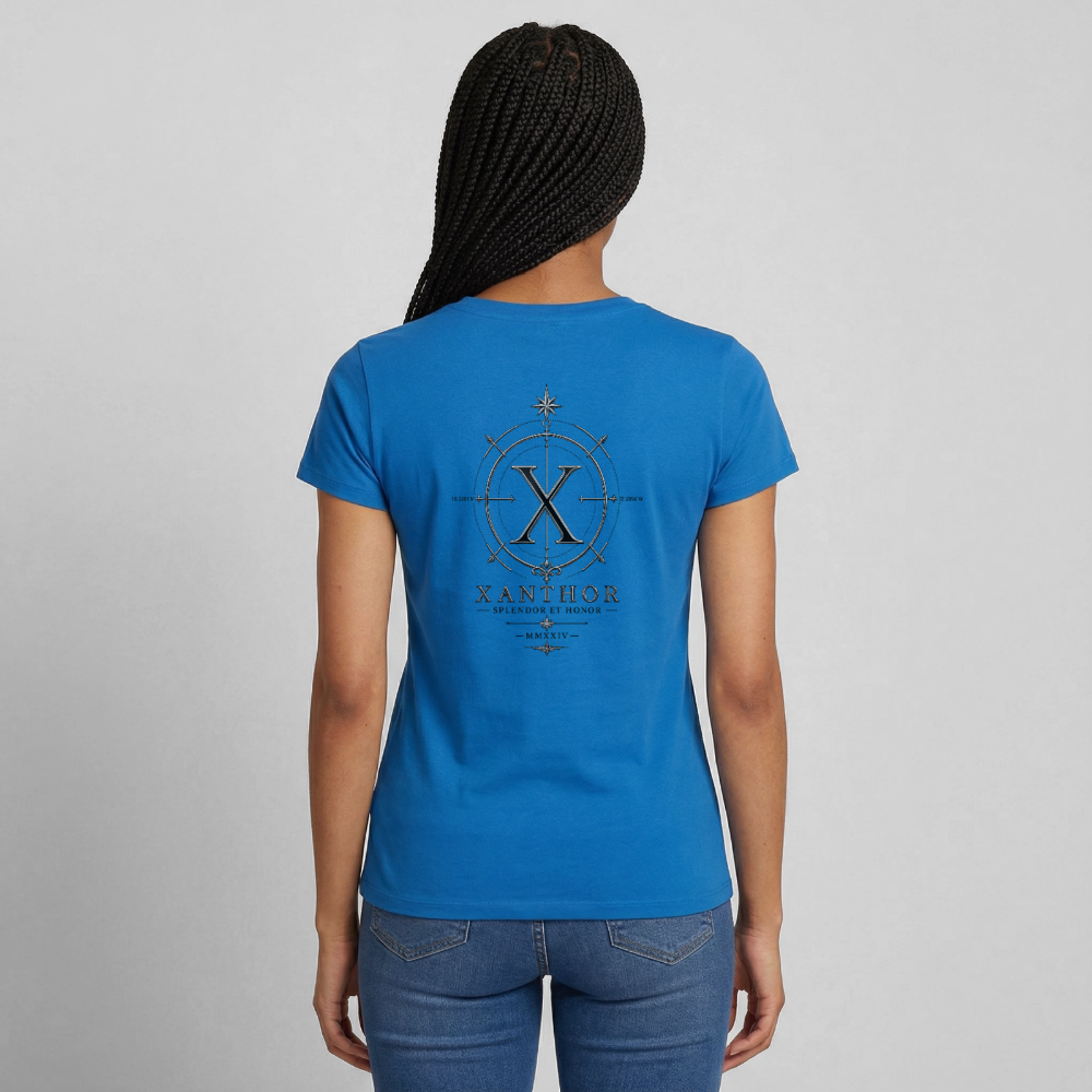 XANTHOR Damen T-Shirt – Signature Edition - royal blue