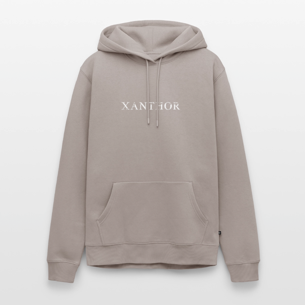 XANTHOR Herren Premium Hoodie – Signature Edition - taupe