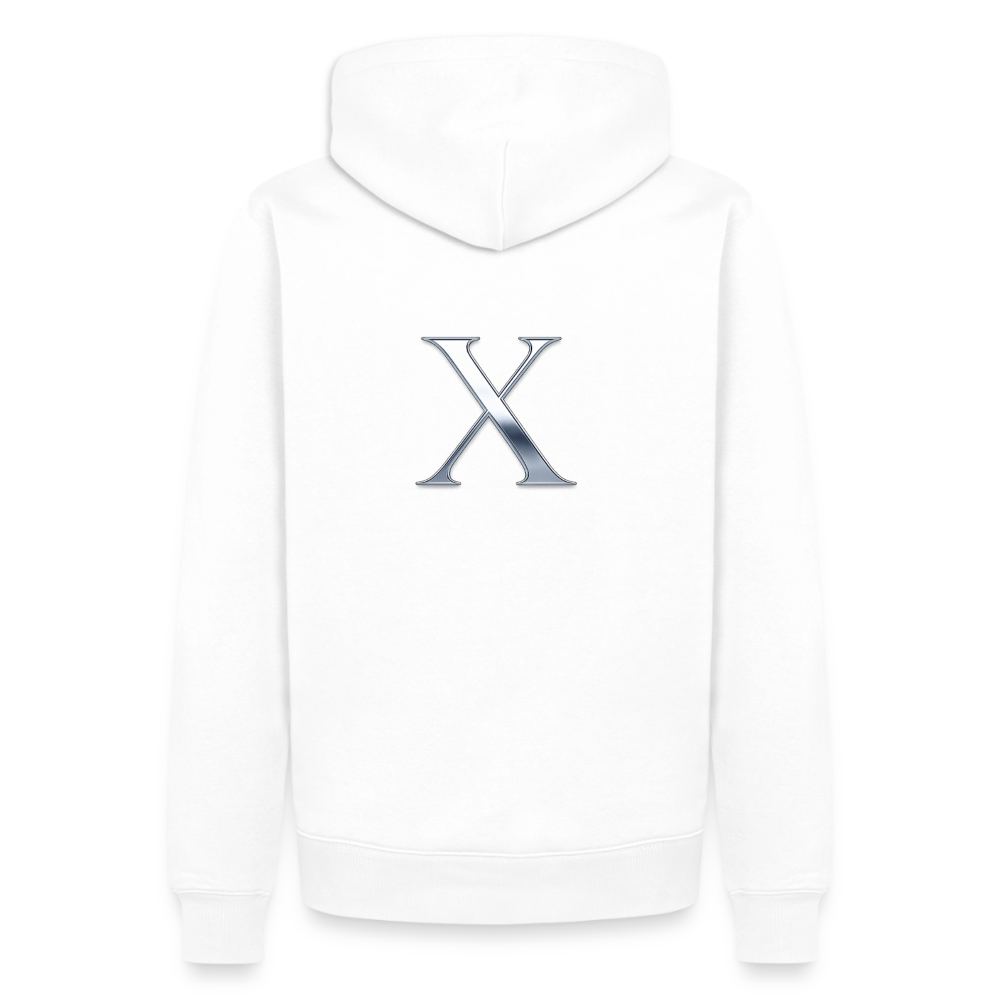 XANTHOR Herren Premium Hoodie – Signature Edition - white