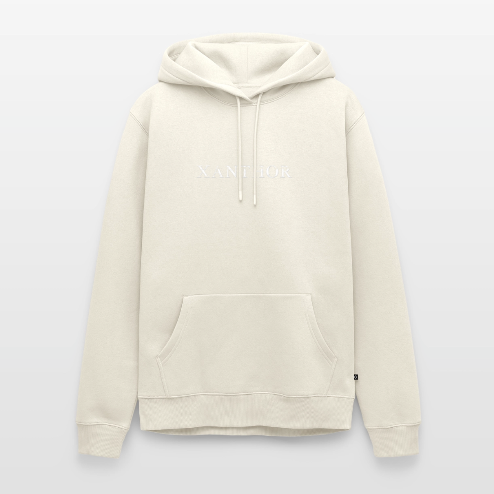 XANTHOR Herren Premium Hoodie – Signature Edition - off white