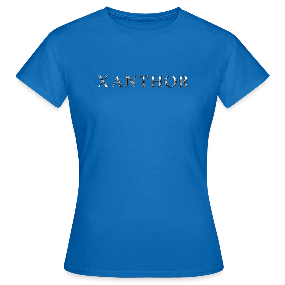 XANTHOR Damen T-Shirt – Signature Edition - royal blue