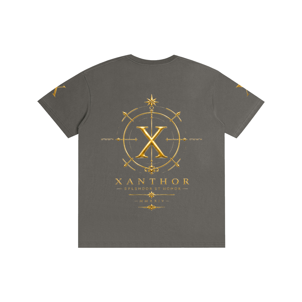 xanthor,Baumwolle,tshirt,basic,essential,unisex,streetwear,premium,alltag,sommer