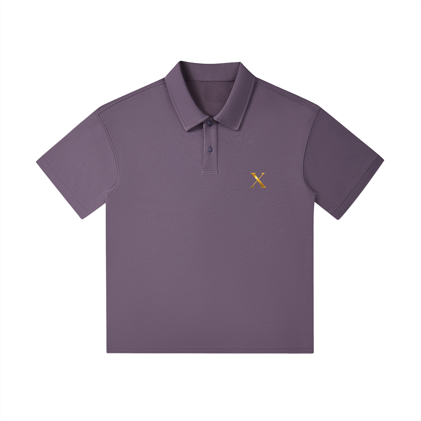 xanthor,polo,dropshoulder,oversized,premium,shirt,black,minimal,luxury,streetwear,unisex