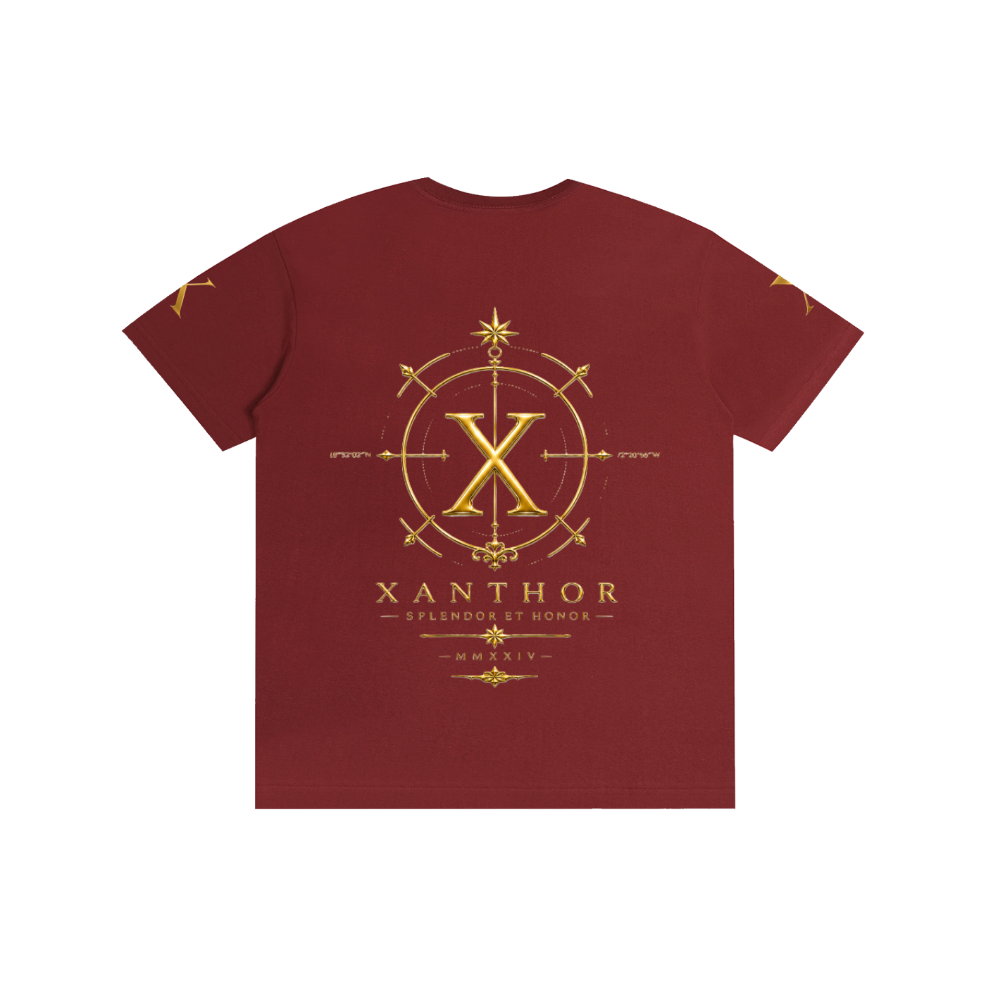 xanthor,Baumwolle,tshirt,basic,essential,unisex,streetwear,premium,alltag,sommer