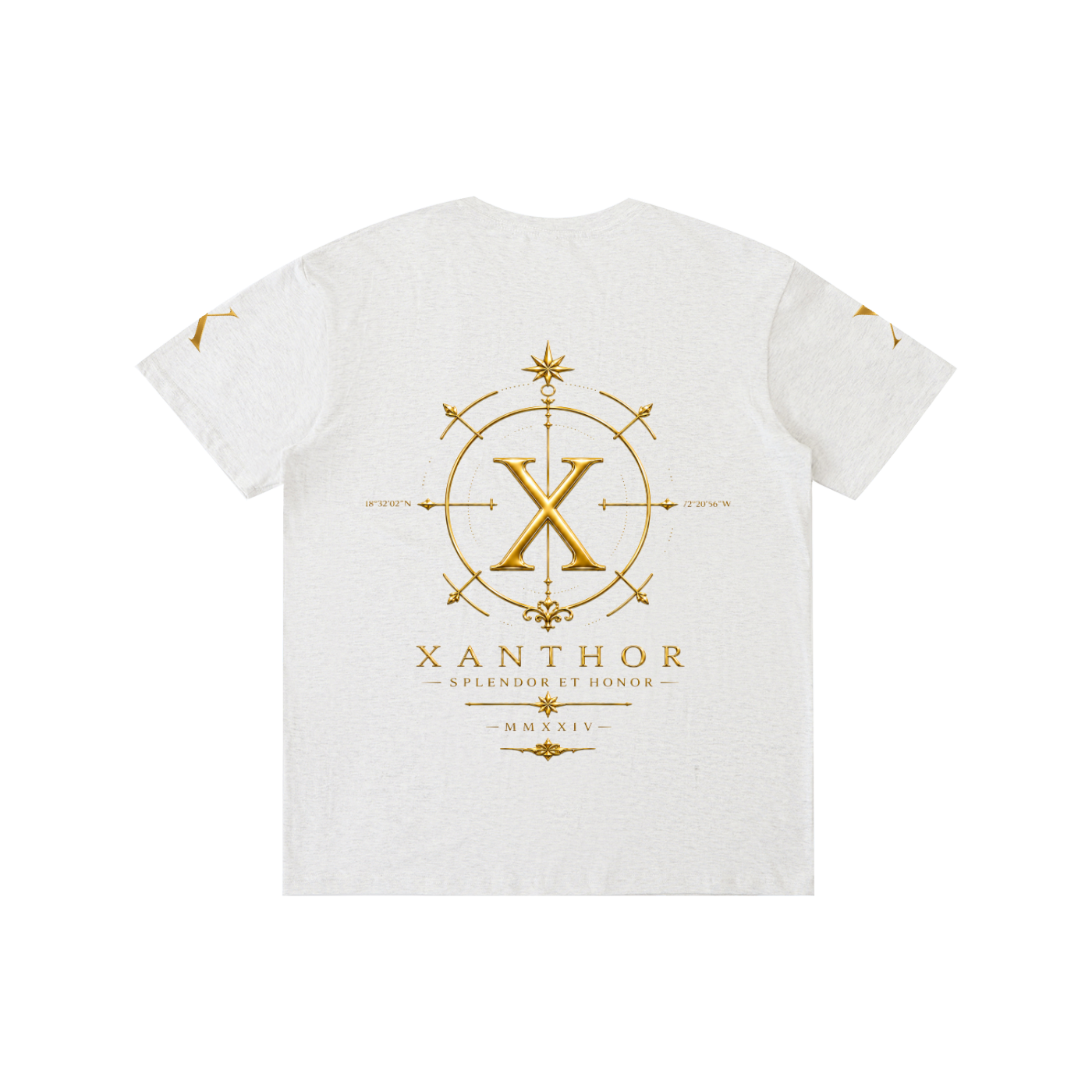 xanthor,Baumwolle,tshirt,basic,essential,unisex,streetwear,premium,alltag,sommer