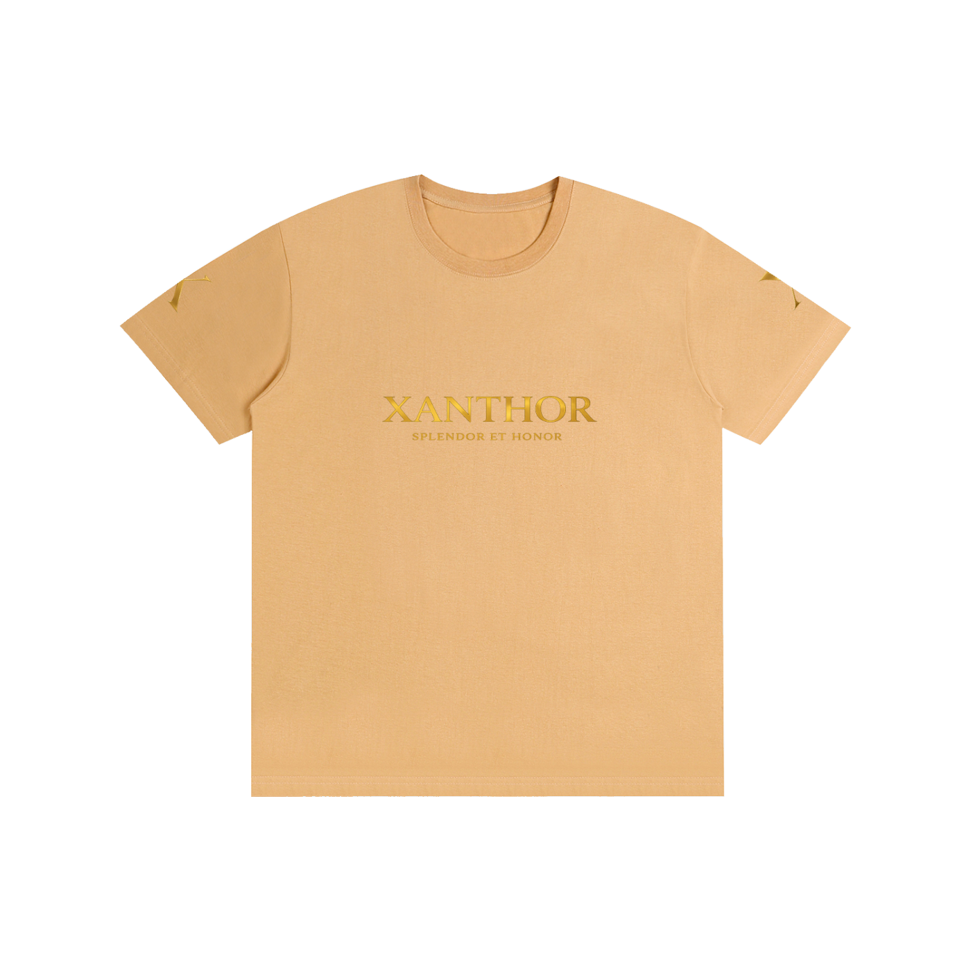 xanthor,Baumwolle,tshirt,basic,essential,unisex,streetwear,premium,alltag,sommer
