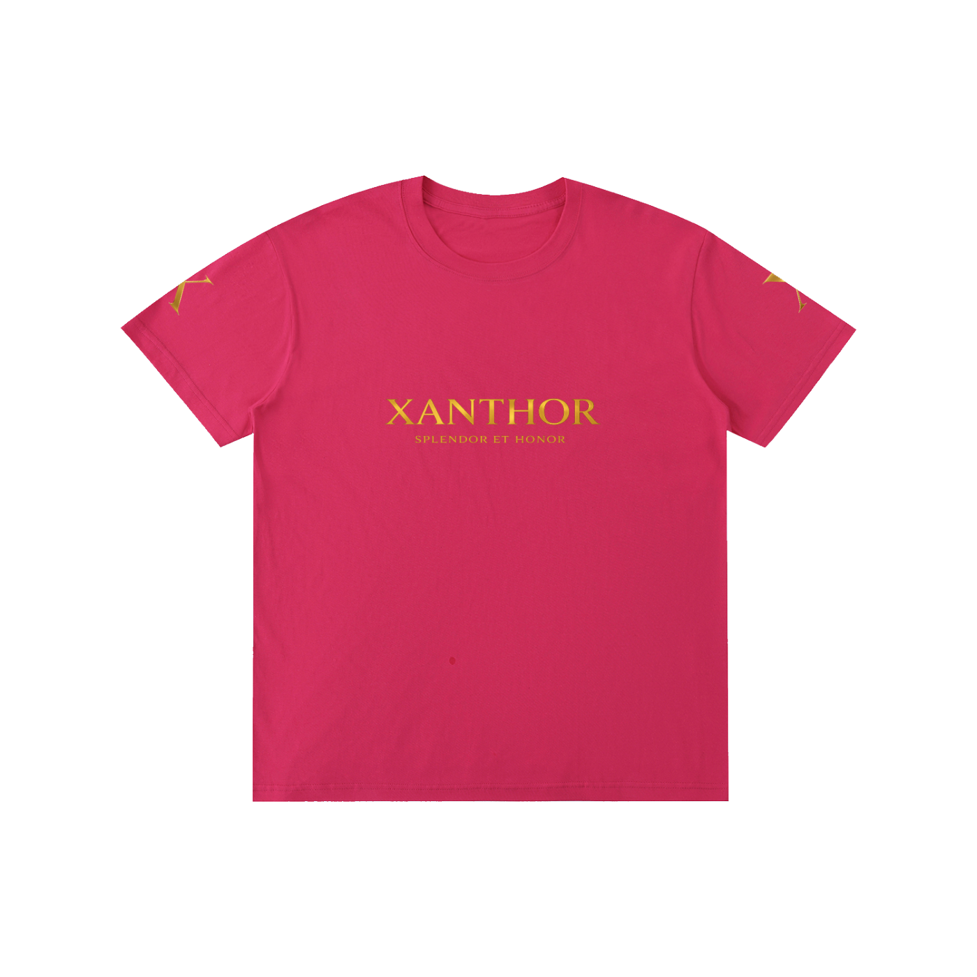 xanthor,Baumwolle,tshirt,basic,essential,unisex,streetwear,premium,alltag,sommer