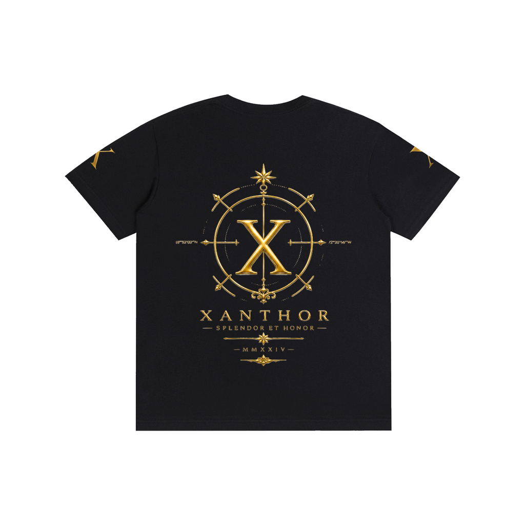 xanthor,Baumwolle,tshirt,basic,essential,unisex,streetwear,premium,alltag,sommer