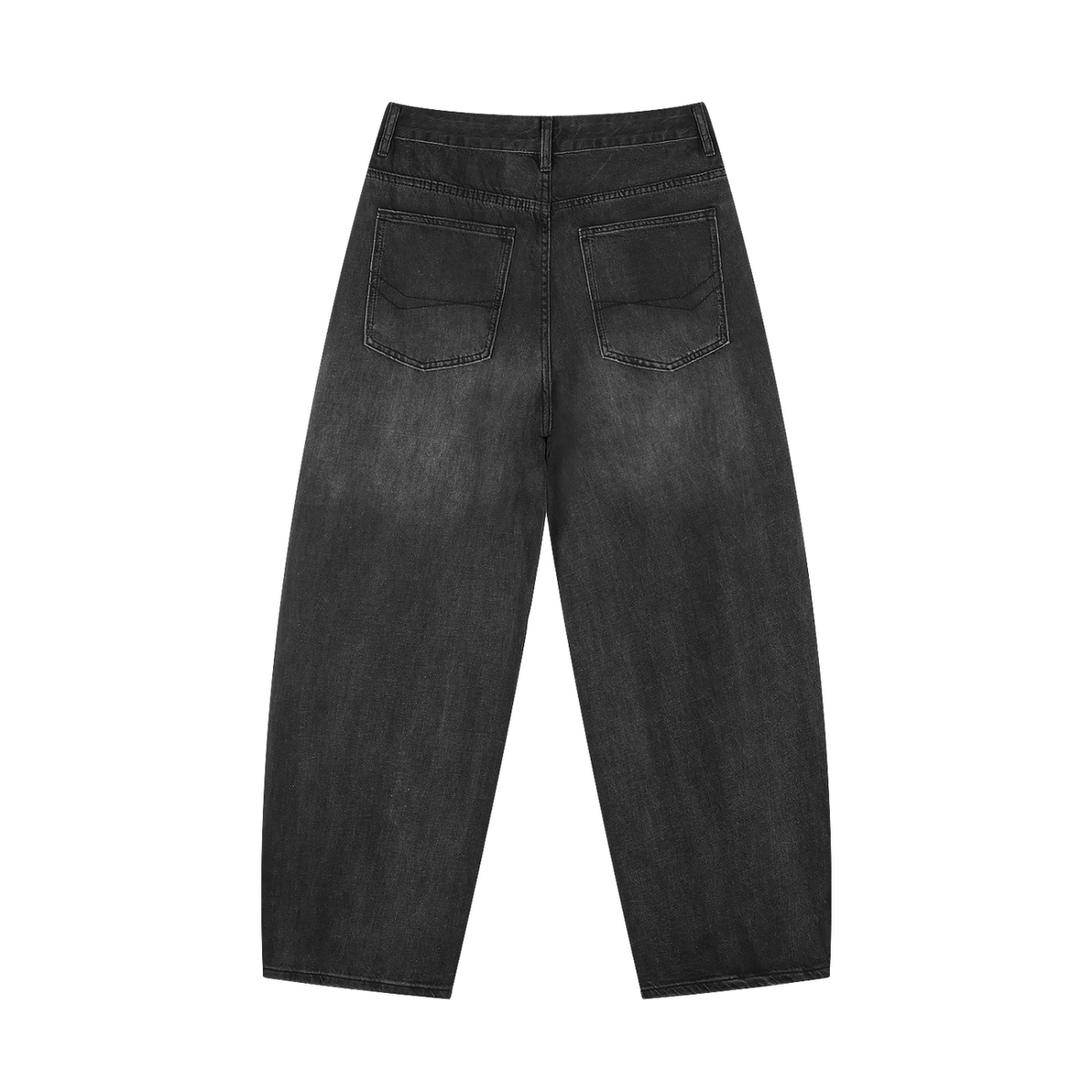 xanthor,jeans,Geschwungen,vintage,denim,herren,streetwear,premium,washed,Baumwolle,Hose,Grau