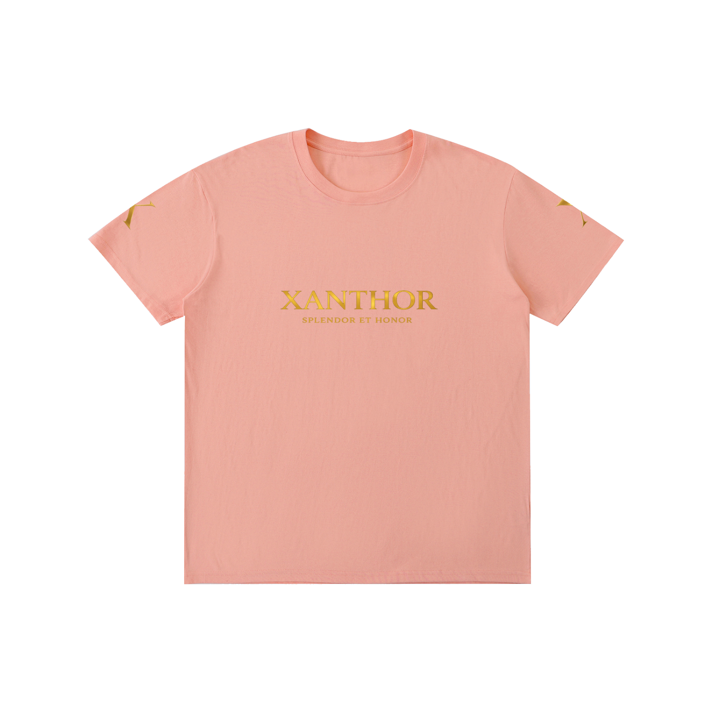 xanthor,Baumwolle,tshirt,basic,essential,unisex,streetwear,premium,alltag,sommer