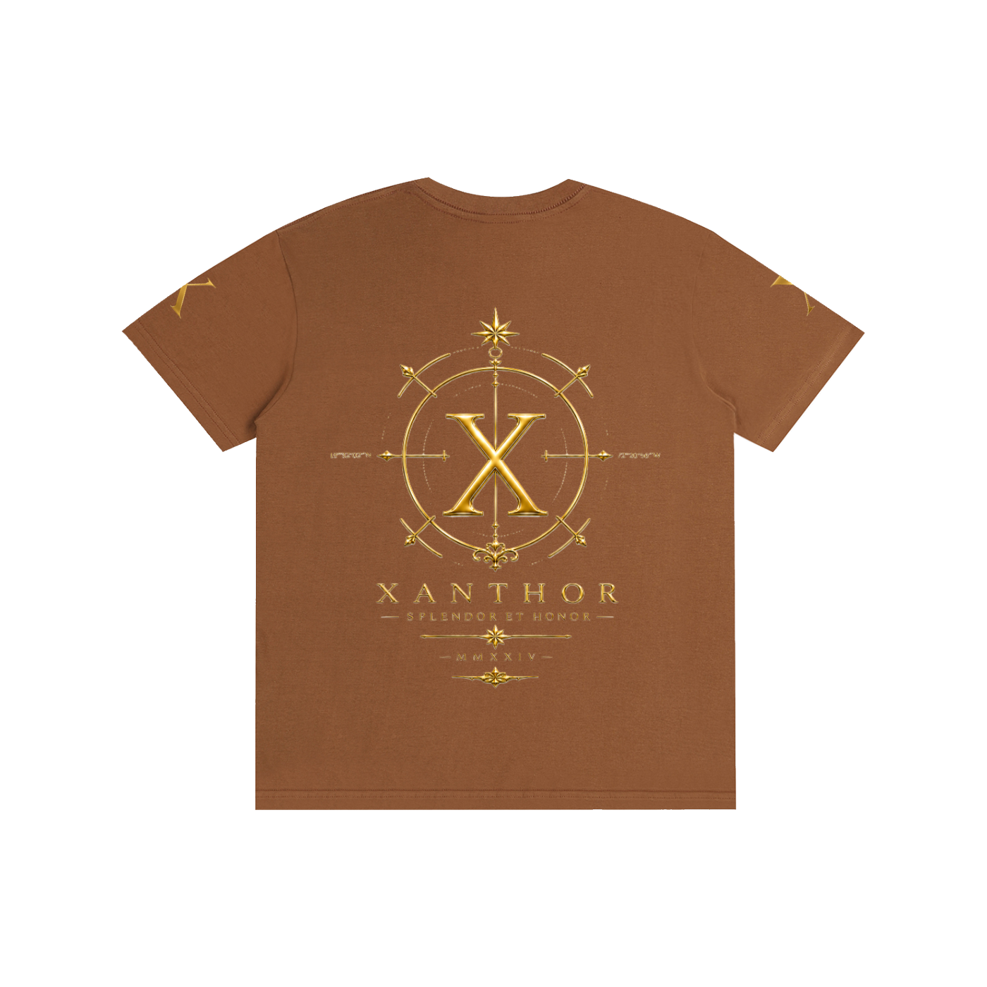 xanthor,Baumwolle,tshirt,basic,essential,unisex,streetwear,premium,alltag,sommer
