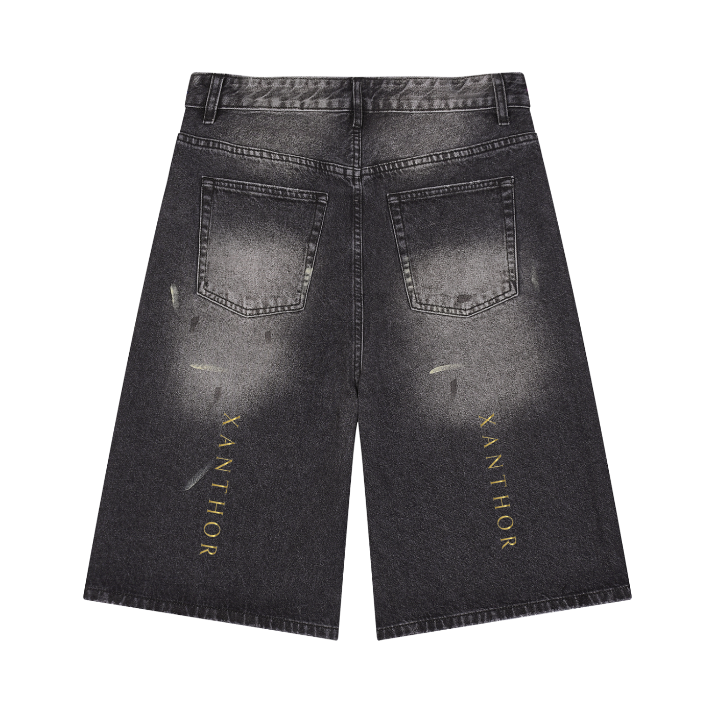 xanthor,eansshorts,Weitesbein,denim,vintage,herren,streetwear,premium,sommer,Herbst,Baumwolle,shortpants
