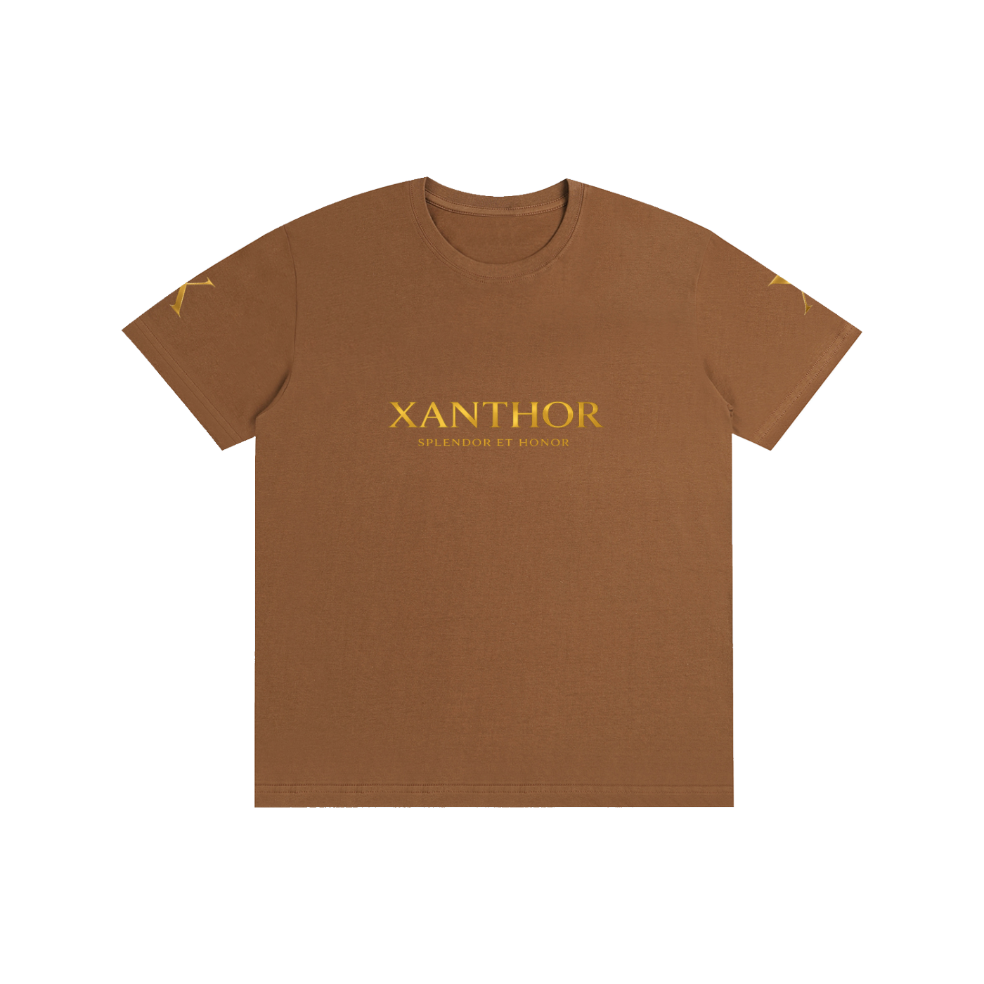 xanthor,Baumwolle,tshirt,basic,essential,unisex,streetwear,premium,alltag,sommer
