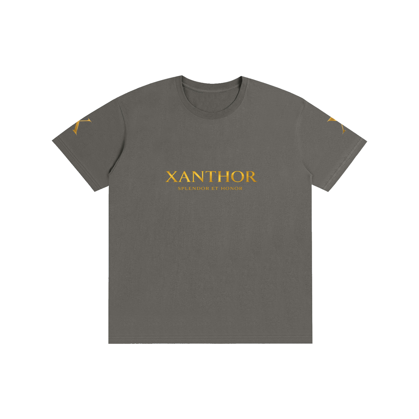 xanthor,Baumwolle,tshirt,basic,essential,unisex,streetwear,premium,alltag,sommer