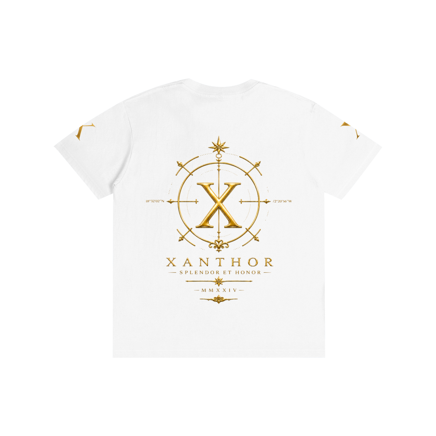 xanthor,Baumwolle,tshirt,basic,essential,unisex,streetwear,premium,alltag,sommer